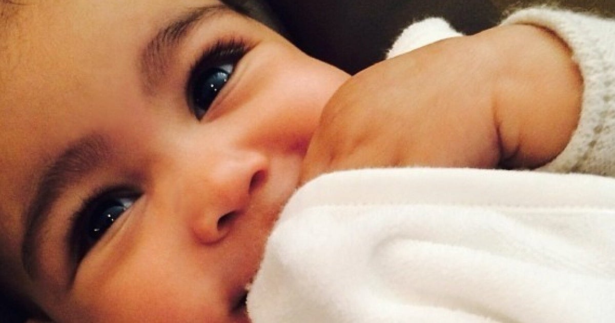 Kim Kardashian Denies Waxing Daughter North West's Eyebrows HuffPost