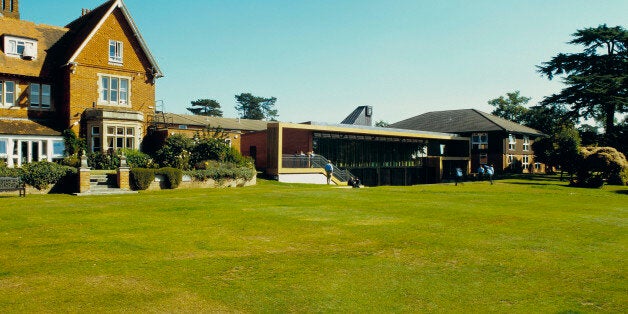 Performing Arts Hall - Caldicott School, Slough, United Kingdom, Architect Buschow Henley Architects, Performing Arts Hall - Caldicott School General View Exterior (Photo By View Pictures/UIG via Getty Images)