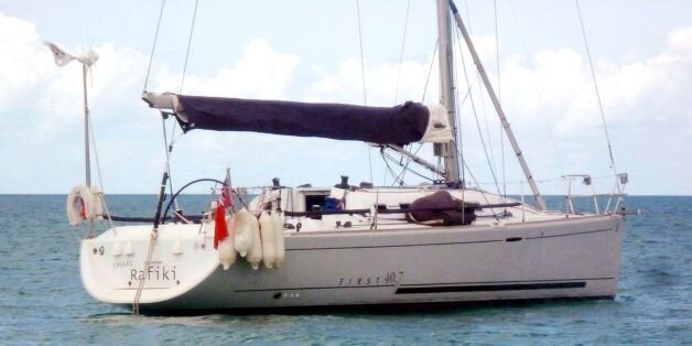 Undated handout file photo issued by the Royal Yachting Association of the Cheeki Rafiki yacht as the crew, captain Andrew Bridge, 22, James Male, 23, Steve Warren, 52, and Paul Goslin, remain missing after the yacht capsized in the mid-Atlantic Ocean, as Caroline Nokes, the Conservative MP for Romsey and Southampton North, has called for the American authorities to relaunch the search and rescue mission to find them.