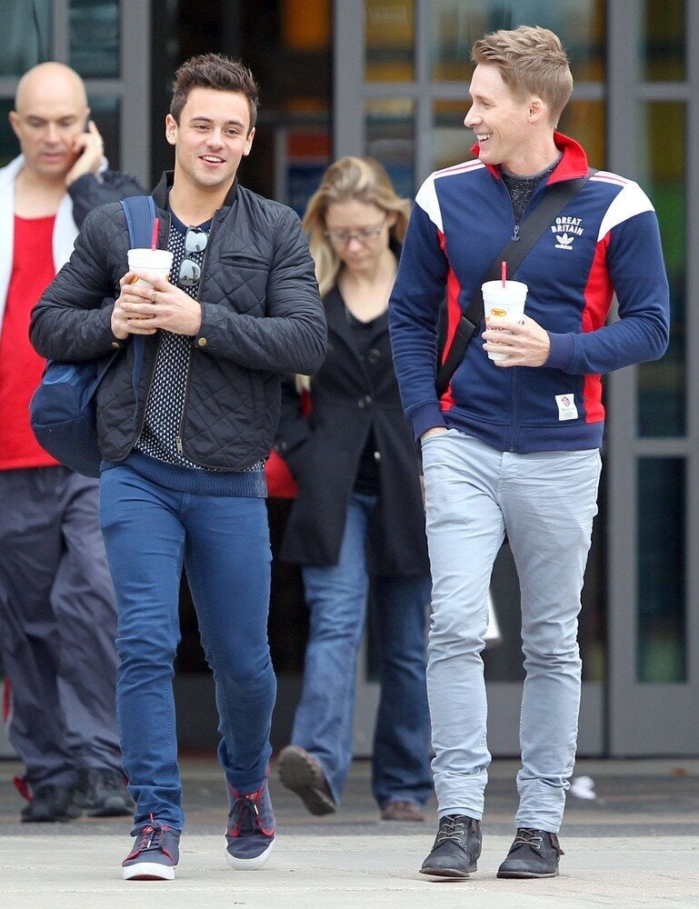 Tom Daley and Dustin Lance Black