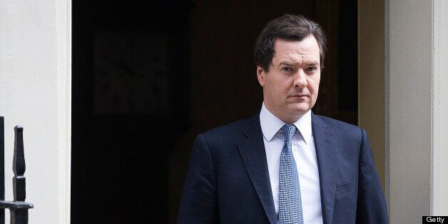 George Osborne, U.K. chancellor of the exchequer, leaves 11 Downing Street to testify at a Parliamentary Treasury Select Committee hearing on planned government spending in London, U.K., on Thursday, July 11, 2013. Osborne set out spending cuts for the 2015 election year last month, announcing 11.5 billion pounds of budget reductions. Photographer: Simon Dawson/Bloomberg via Getty Images