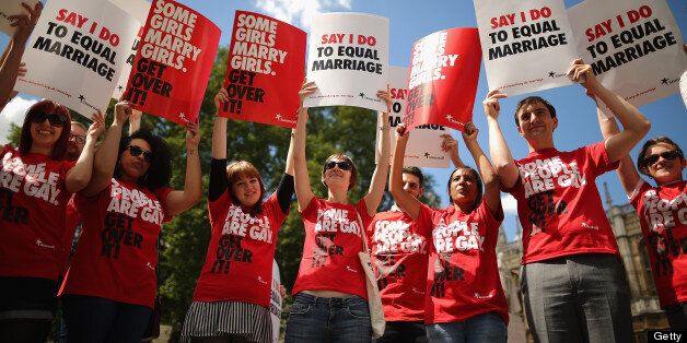 Gay marriage is expected to become law by the end of the week