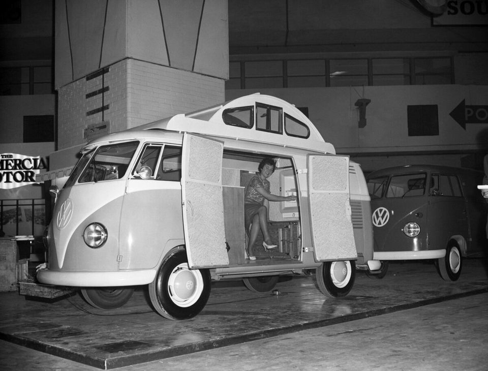 Motoring - Commercial Motor Show - VW Camper Van - London