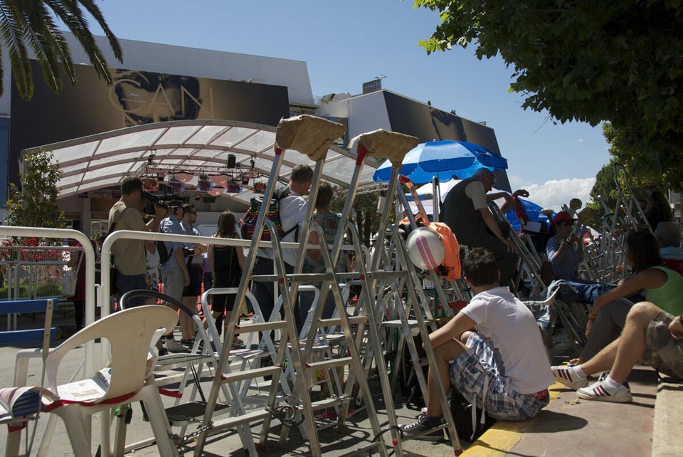 Biggest trade at Cannes is in ladders