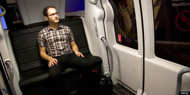 Photo Call For 'The Pod Car' A Driverless Vehicle Which Is Being Showcased At The Science Museum. The Vehicle Is Part Of A Fleet Currently Being Tested At Heathrow Airport Before Opening To Passengers Next Year When It Will Be A World First. (Photo by John Phillips/UK Press via Getty Images)