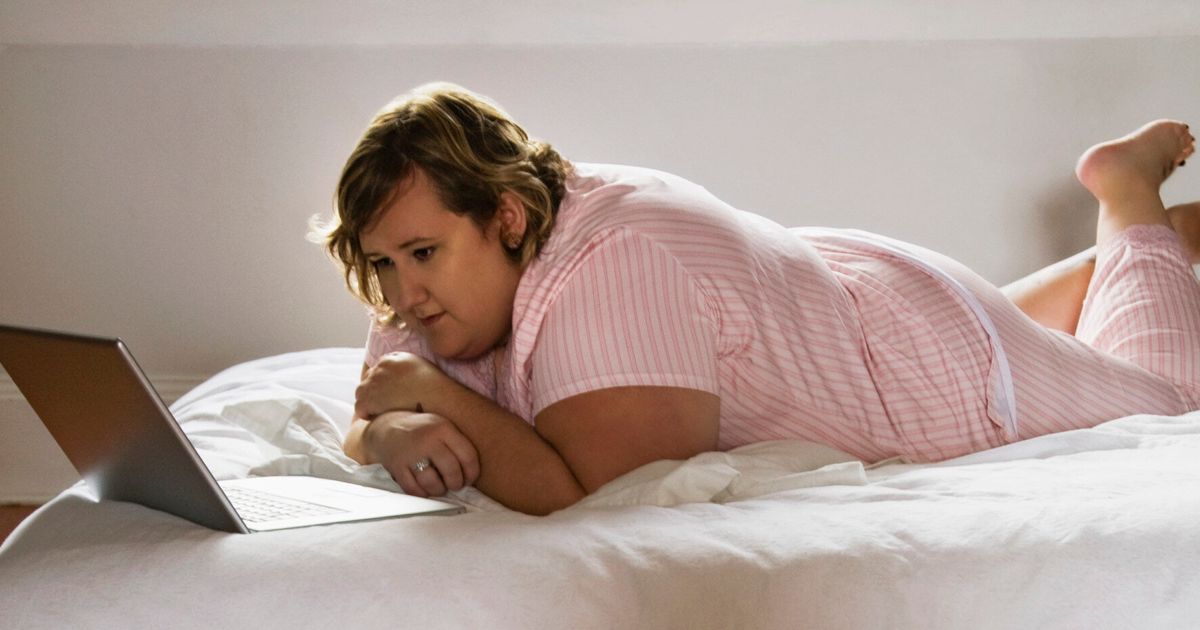 Overweight woman sleeping. Obese woman on Mattress. Light Sleeper Heavy Sleeper. Heavy Sleeper or Light Sleeper.