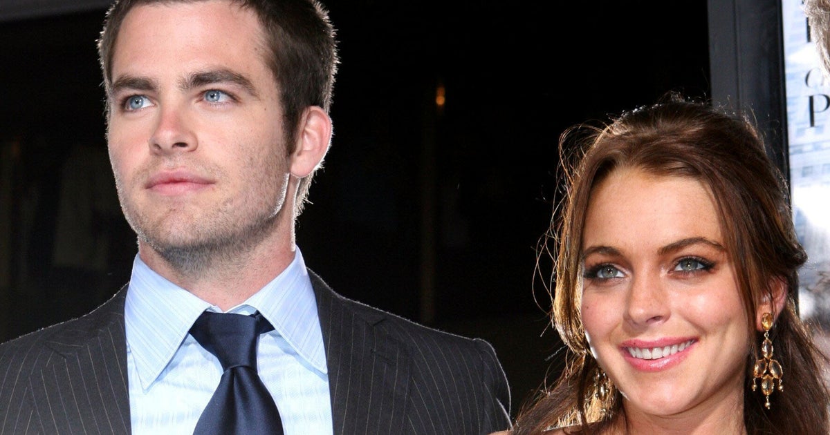 Chris Pine Reveals Working With Lindsay Lohan Was 'A Cyclone Of