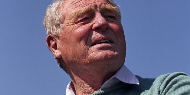 ROCK, ENGLAND - APRIL 13: Former Liberal Democrat leader Paddy Ashdown speaks to a potential voter as he campaigns for Dan Rogerson, Liberal Democrat candidate for North Cornwall, on April 13, 2010 in Rock, England. The South West of England, which Lord Ashdown is heading the Liberal Democrat campaign, is traditionally seen as a Liberal Democrat heartland and will be a key battleground if the Conservative Party hope to form win the election. The General Election, to be held on May 6, 2010 is s