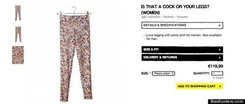 leggings mit penishülle Penis Leggings