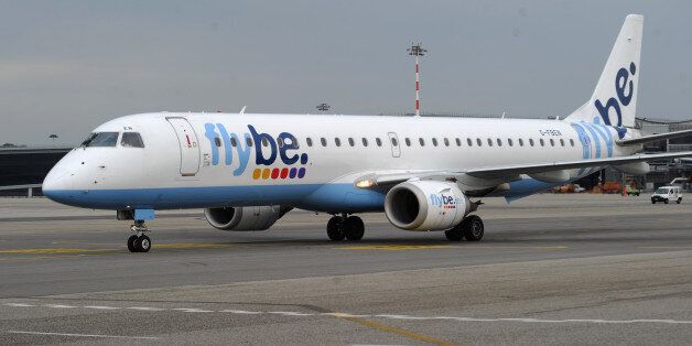 A FlyBe airplane (file photo)