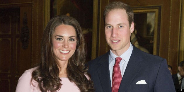 File photo dated 18/05/12 ofthe Duke and Duchess of Cambridge at a lunch for Sovereign Monarch's held in honour of Queen Elizabeth II's Diamond Jubilee, at Windsor Castle, in Windsor, Berkshire.