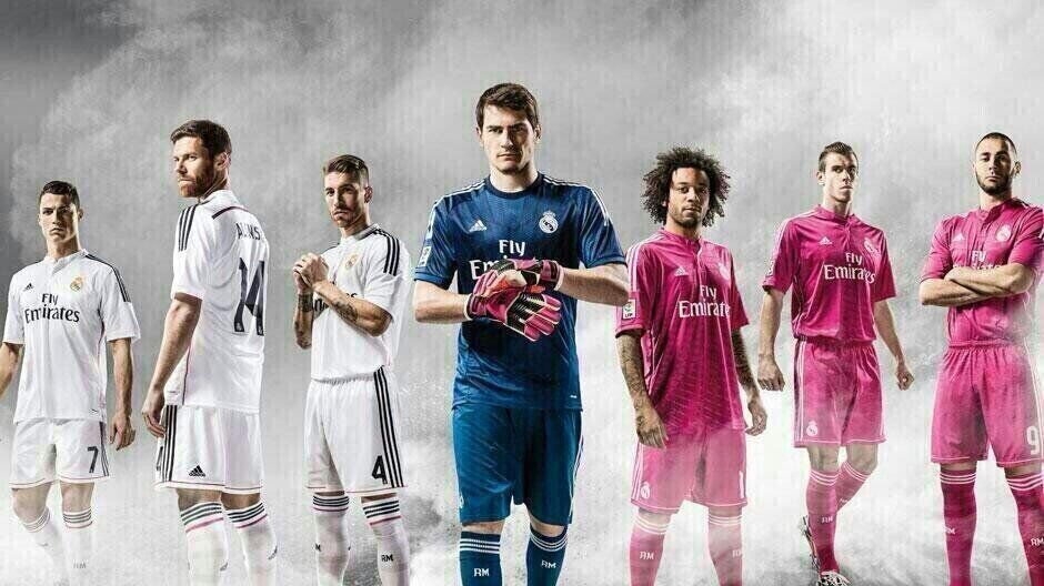 Real Madrid Home and Away Adi Zero Shirts 2014/15