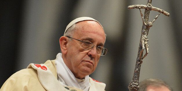 The real Pope Francis, not a cardboard cut-out