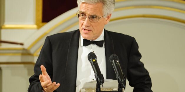 Then Chair of the Financial Services Authority Lord Turner speaks at the annual City Banquet, at Mansion House, in the city of London.