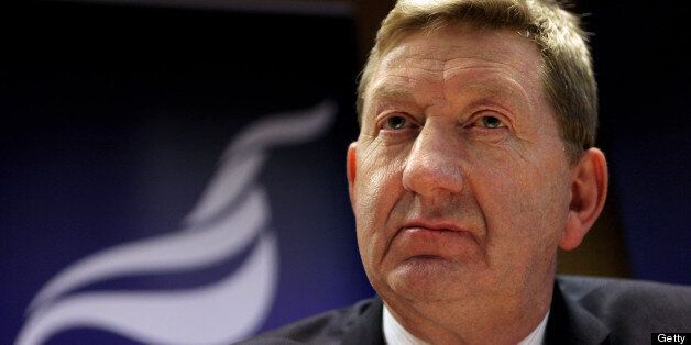 LONDON, ENGLAND - FEBRUARY 22: Len McCluskey, the Assistant General Secretary of the Unite union, announces that a ballot of its members on whether British Airways cabin crew are to take industrial action have voted in favour of doing so on February 22, 2010 in London, England. Of the 11,691 ballot papers issued to Unite members, 7,482 were returned in support of Industrial action. Although no strike dates have been given as Unite hope to continue negotiations with BA. The cabin crew's dispute w
