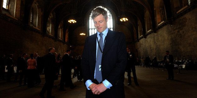 New Conservative MP Zac Goldsmith poses for a photograph in Westminster Hall, Palace of Westminster, London.