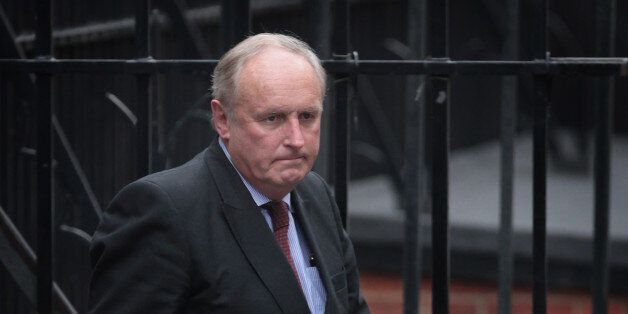 LONDON, ENGLAND - FEBRUARY 06: Paul Dacre, editor of The Daily Mail, arrives to give evidence to the Leveson Inquiry at The High Court on February 6, 2012 in London, England. The inquiry is being led by Lord Justice Leveson and is looking into the culture, practice and ethics of the press in the United Kingdom. The inquiry, which will take evidence from interested parties and may take a year or more to complete, comes in the wake of the phone hacking scandal that saw the closure of The News of