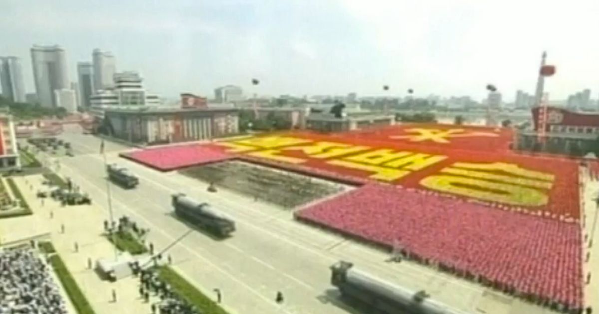 North Korea Marks War Anniversary With Huge Military Parade (VIDEO ...