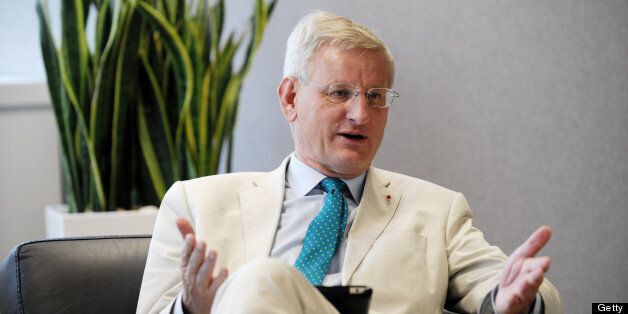 Swedish Minister for Foreign Affairs Carl Bildt