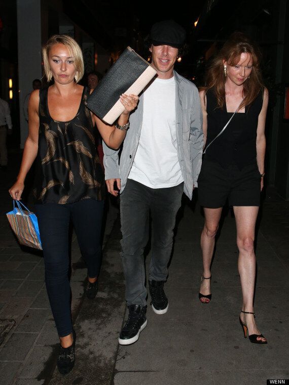 Benedict Cumberbatch Spotted Hand In Hand With Redhead Days After Kissing Russian Model Katia