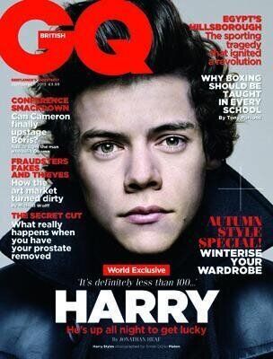 One Direction GQ covers