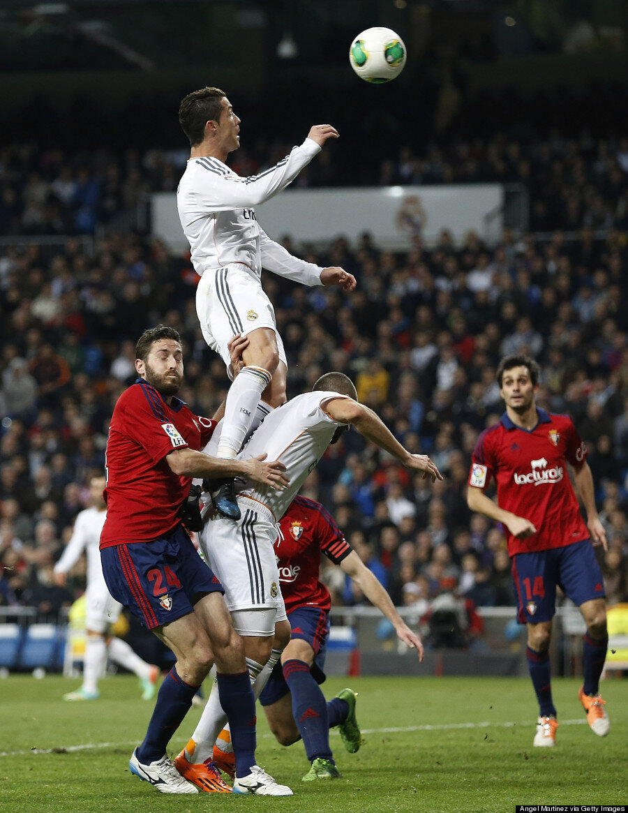 Cristiano Ronaldo And The Amazing Picture Which Shows How High The Real ...