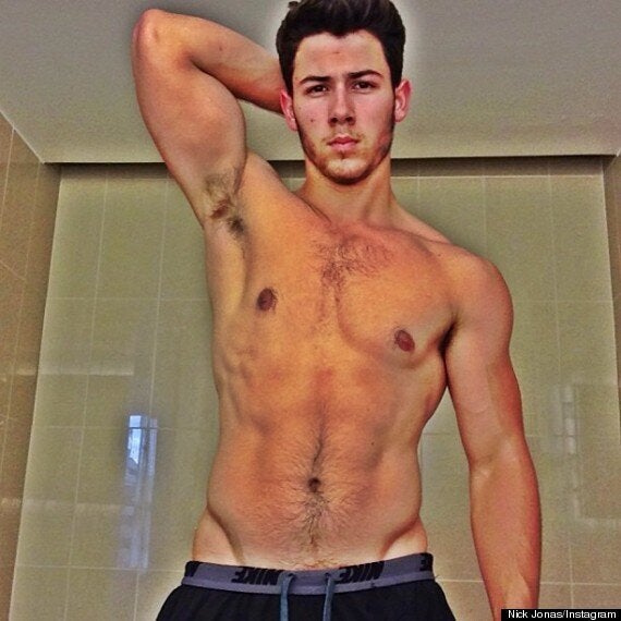 Nick Jonas Shows Off Buffed-Up Body In Shirtless Gym Picture On Instagram |  HuffPost UK Entertainment