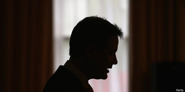 LONDON, ENGLAND - MAY 22: Deputy Prime Minister Nick Clegg speaks during a press conference at Admiralty House on May 22, 2013 in London, England. Mr Clegg spoke to members of the media about his Liberal Democrat party and the coalition with the Conservative party ahead of the next general election in 2015. (Photo by Dan Kitwood/Getty Images)