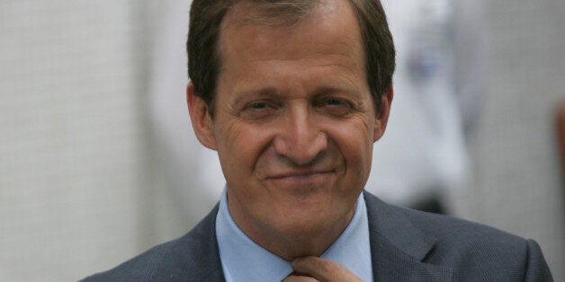 LONDON, UNITED KINGDOM - JUNE 19: Alastair Campbell Seen leaving ITV studios on June 19, 2012 in London, England. (Photo by Simon James/FilmMagic)