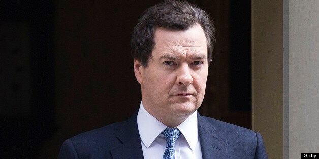 George Osborne, U.K. chancellor of the exchequer, leaves 11 Downing Street to testify at a Parliamentary Treasury Select Committee hearing on planned government spending in London, U.K., on Thursday, July 11, 2013. Osborne set out spending cuts for the 2015 election year last month, announcing 11.5 billion pounds of budget reductions. Photographer: Simon Dawson/Bloomberg via Getty Images