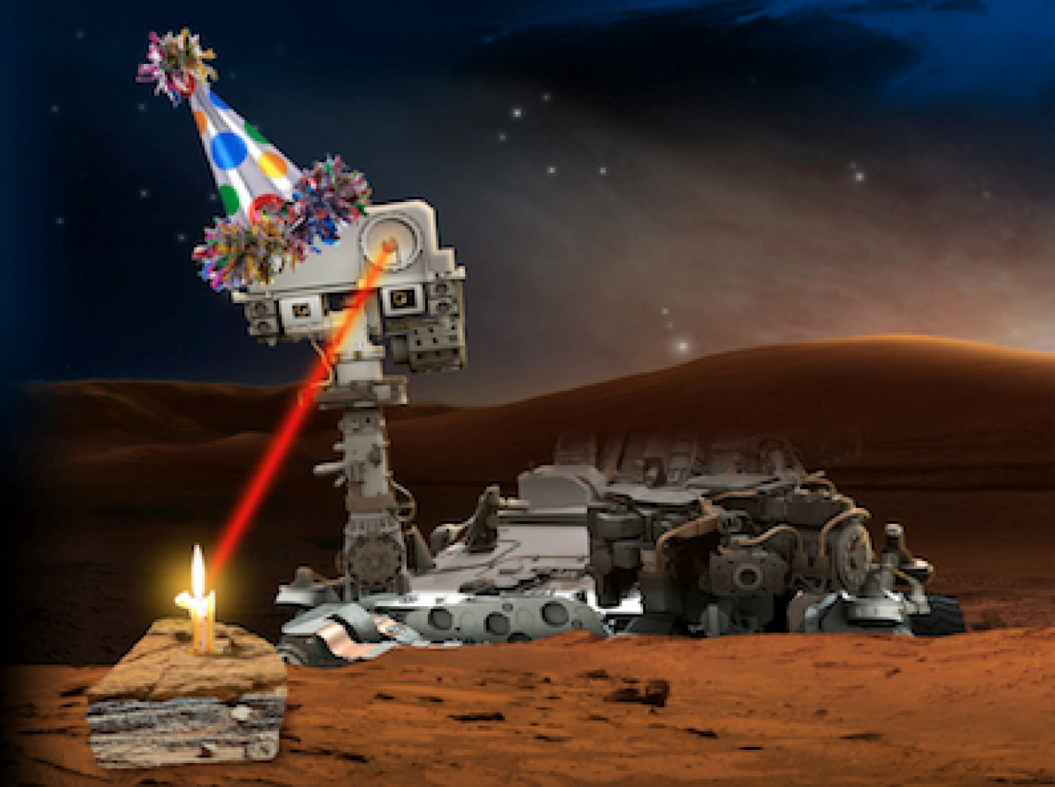 Mars Curiosity Rover Sings Happy Birthday To Itself (VIDEO) | HuffPost ...