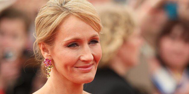 JK Rowling arriving for the world premiere of Harry Potter And The Deathly Hallows: Part 2.
