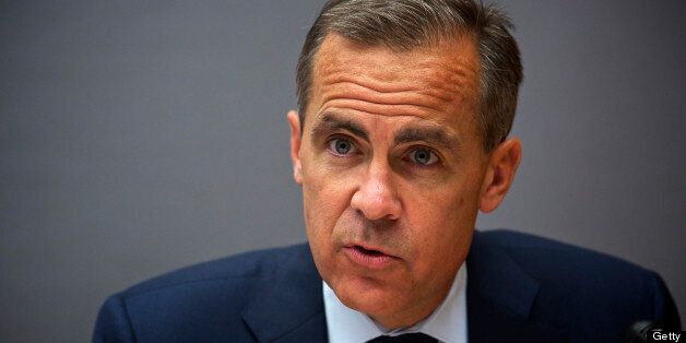 Mark Carney, chairman of the Financial Stability Board (FSB), speaks during a news conference at the Bank for International Settlements (BIS) in Basel, Switzerland, on Tuesday, June 25, 2013. Carney, the next Bank of England governor, said global regulators will set up a task force with banks in a bid to repair or replace tarnished benchmarks in the wake of Libor and other rate-rigging scandals. Photographer: Gianluca Colla/Bloomberg via Getty Images