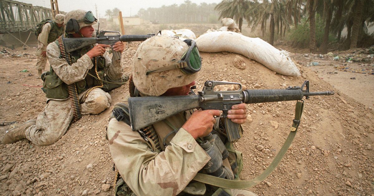 Iraq Pictures Allege To Show US Marines Desecrating Corpses Of ...