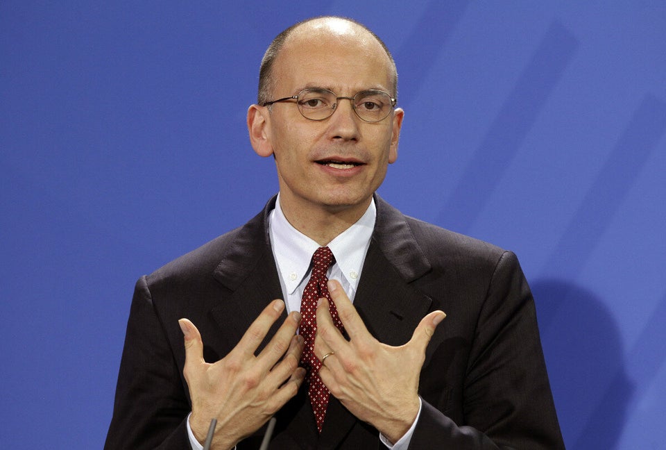 Prime Minister Enrico Letta