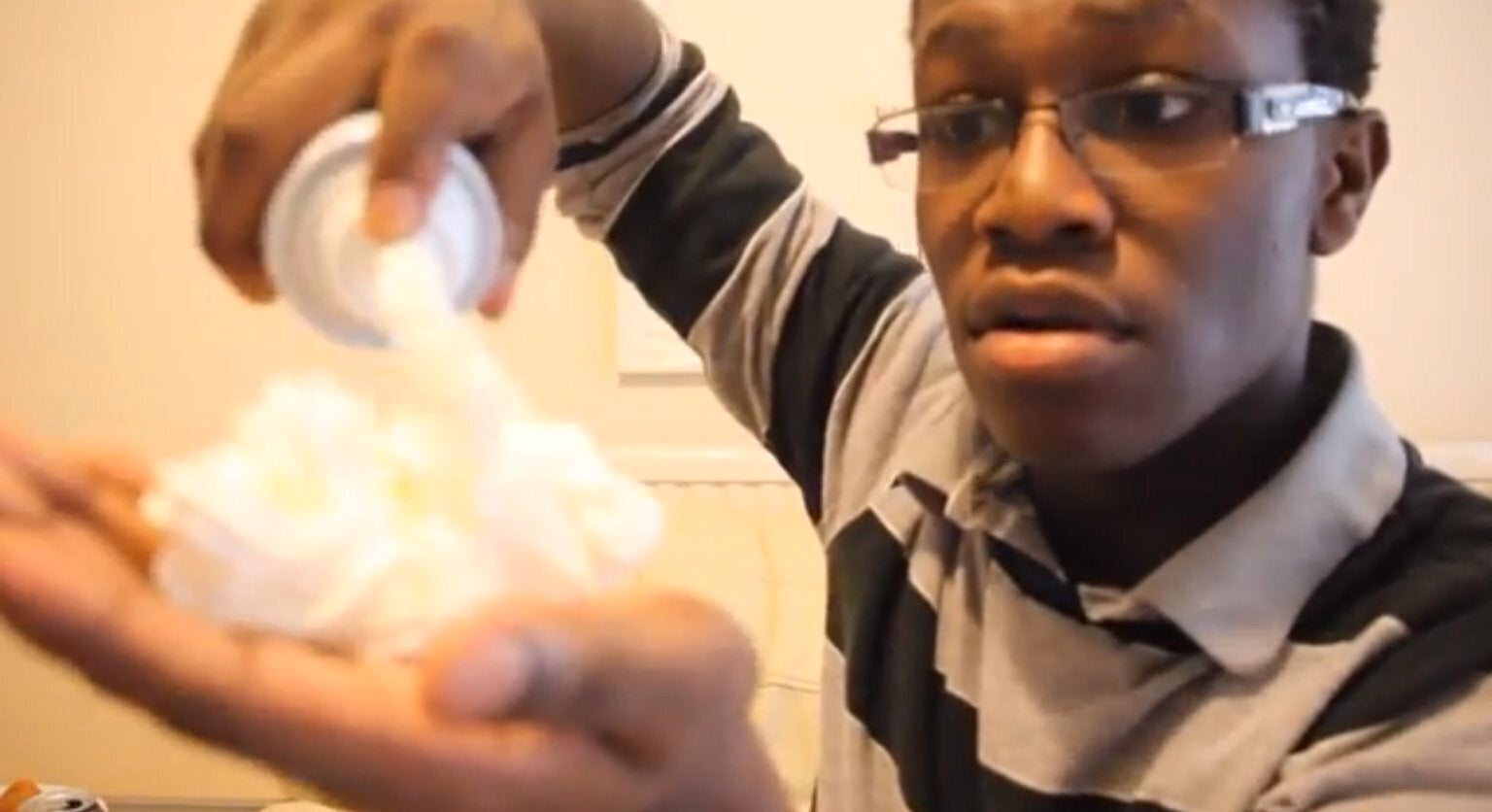 Son's Whipped Cream Prank Backfires (VIDEO) HuffPost UK Comedy