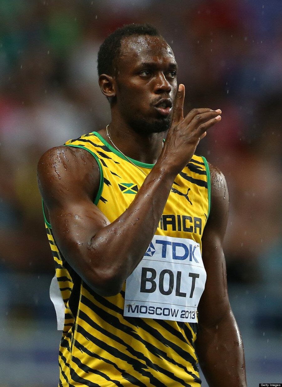 Simply The BOLT: Usain Bolt Wins 100m World Title (PICTURES) | HuffPost UK