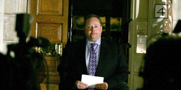 Liberal Democrat Chief Executive, Lord Rennard pictured outside his party headquarters, London, Monday 9 January 2006. He announced the timetable for the upcoming leadership election. See PA story POLITICS Kennedy. PRESS ASSOCIATION Photo. Photo should read: Cathal McNaughton/PA