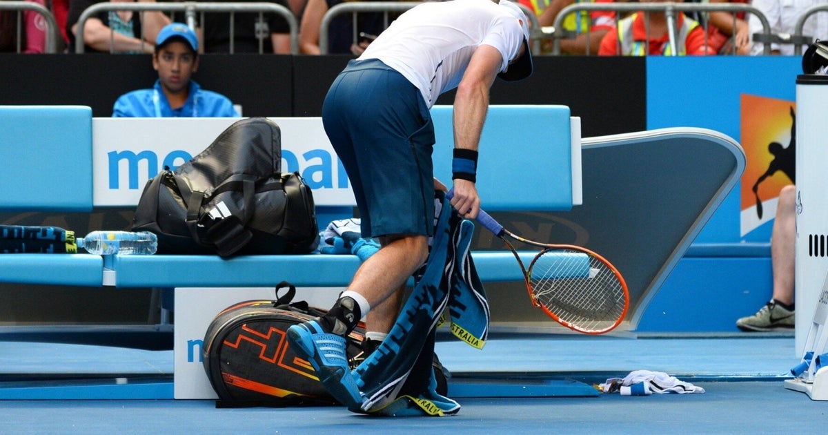 Australian Open 2014 Andy Murray Smashes Racquet In Fourth Round Win (PICTURES) HuffPost UK Sport