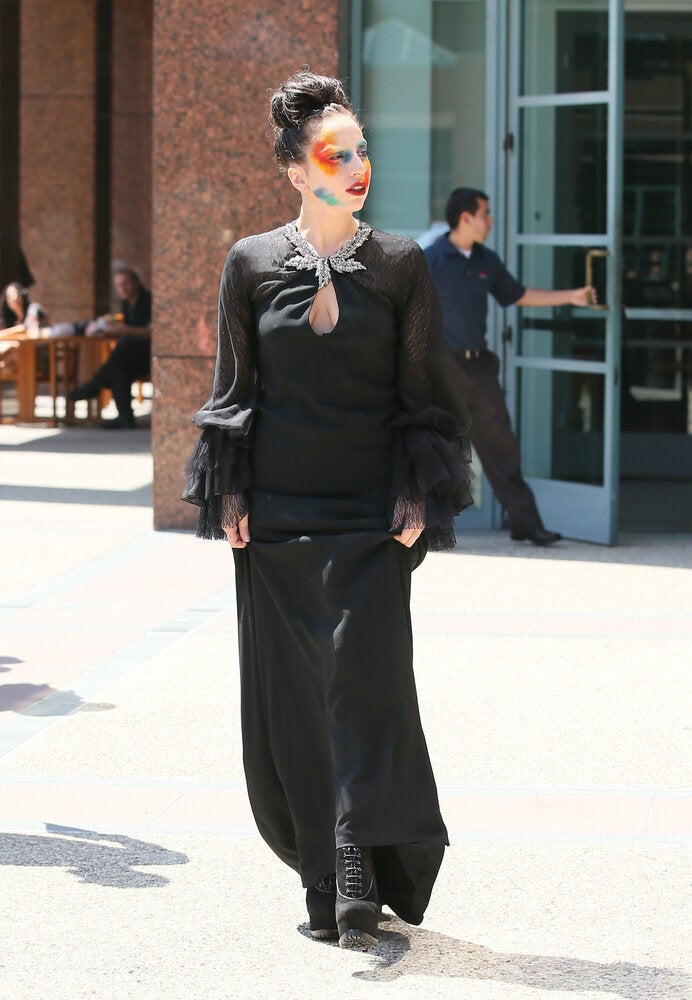 Lady Gaga Sighting In Los Angeles - August 12, 2013