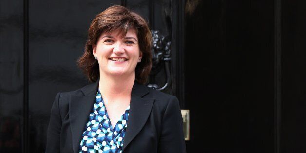LONDON, ENGLAND - OCTOBER 07: Nicky Morgan MP arrives at Number 10 Downing Street on October 7, 2013 in London, England. Ms Morgan has been appointed economic secretary to The Treasury after British Prime Minister David Cameron announced a government reshuffle today. (Photo by Oli Scarff/Getty Images)