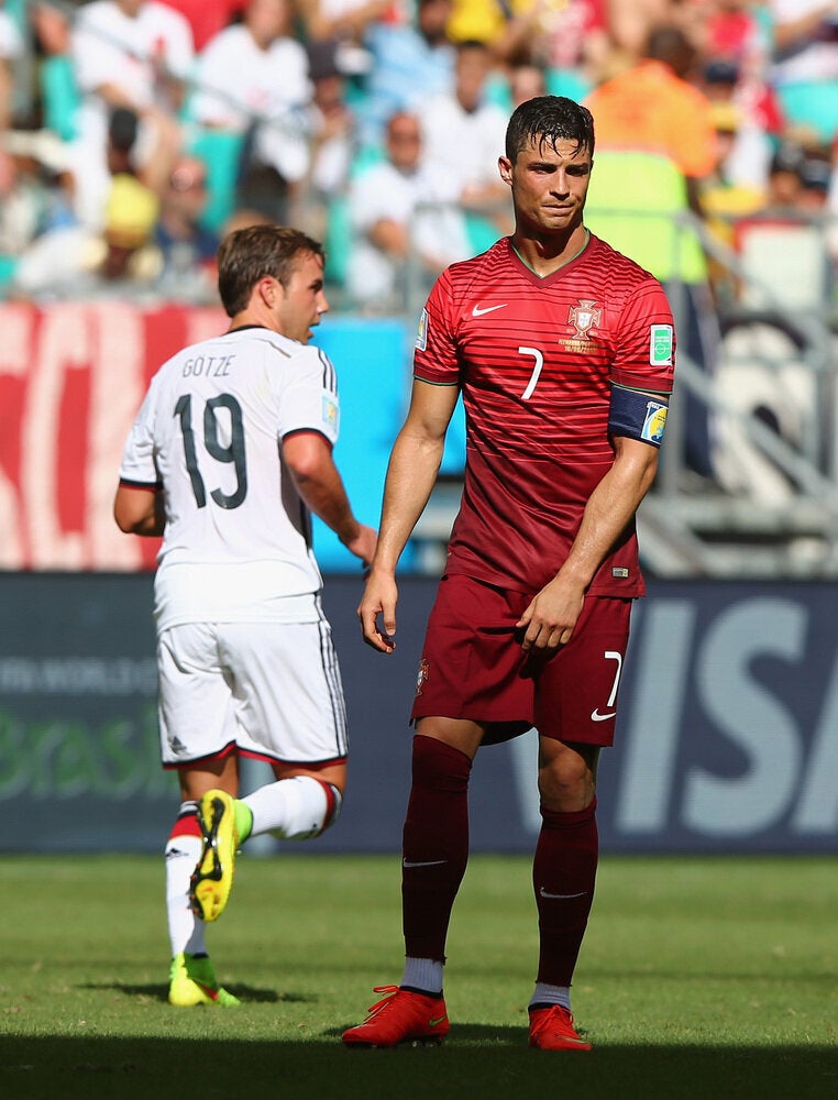 Slicked Cristiano Ronaldo quiet as Germany edge past Portugal