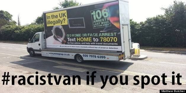 Home Office van campaign