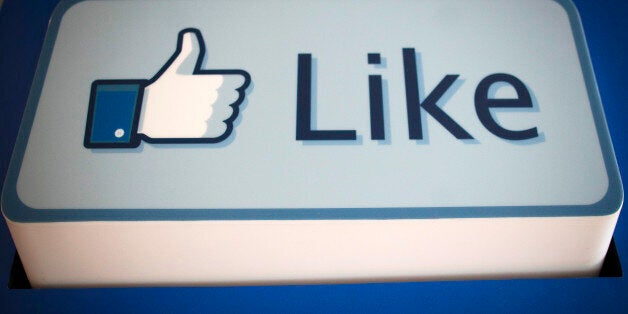 A Facebook Inc. 'Like' logo sits on display at the company's new data storage center near the Arctic Circle in Lulea, Sweden, on Wednesday, June 12, 2013. The data center is Facebook's first outside the U.S., poised to handle all data processing from Europe, Middle East and Africa and the server hub is largest of its kind in Europe, and most northerly of its magnitude anywhere on earth. Photographer: Simon Dawson/Bloomberg via Getty Images