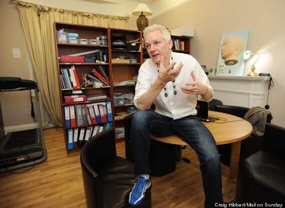 Julian Assange's Life Inside A Converted Women's Toilet At The