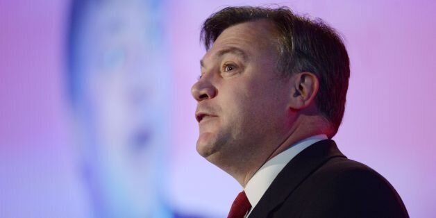 Shadow Chancellor of the Exchequer Ed Balls speaks to the British Chamber of Commerce Annual Conference in London.