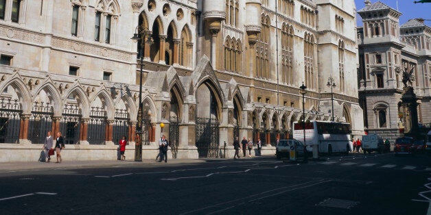 Law Courts (Royal Courts of Justice), Fleet Street, London, England, UK, Europe