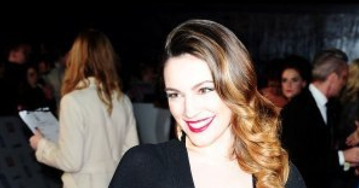 Kelly Brook flaunts her boobs and legs in flesh-flashing LBD at Christmas  party - Mirror Online