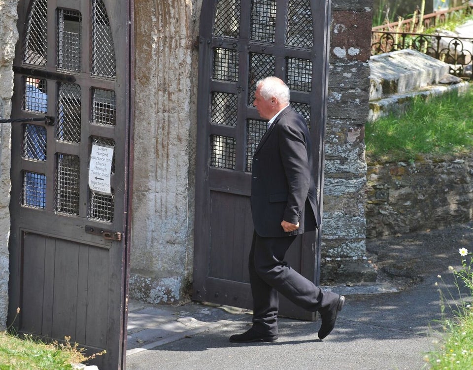 Rik Mayall funeral