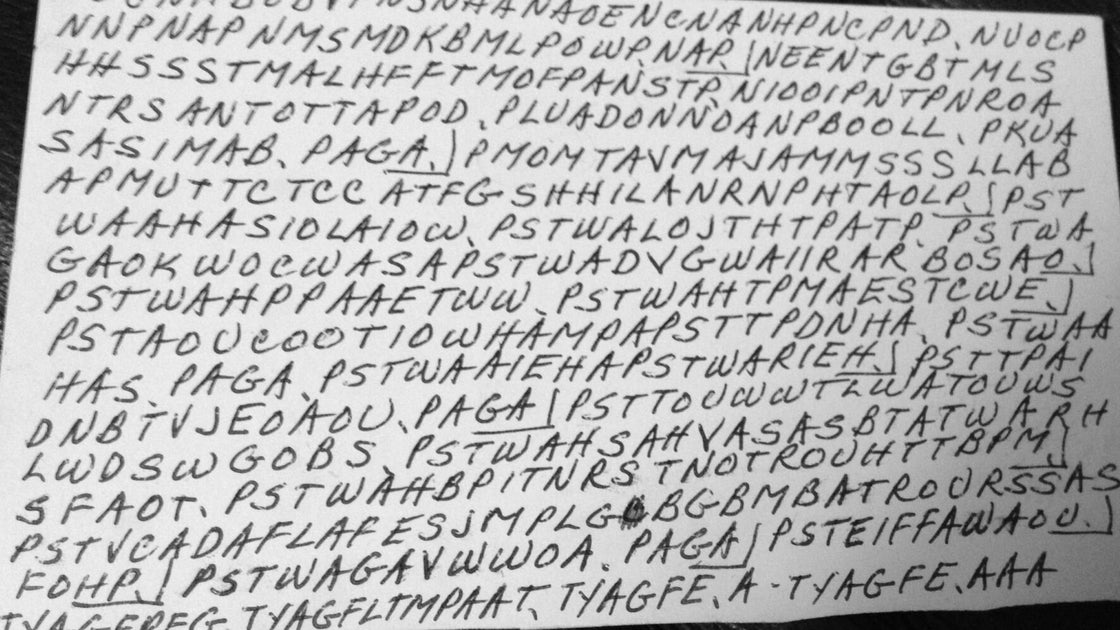 mystery code